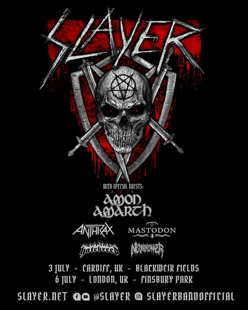 Slayer UK 2025